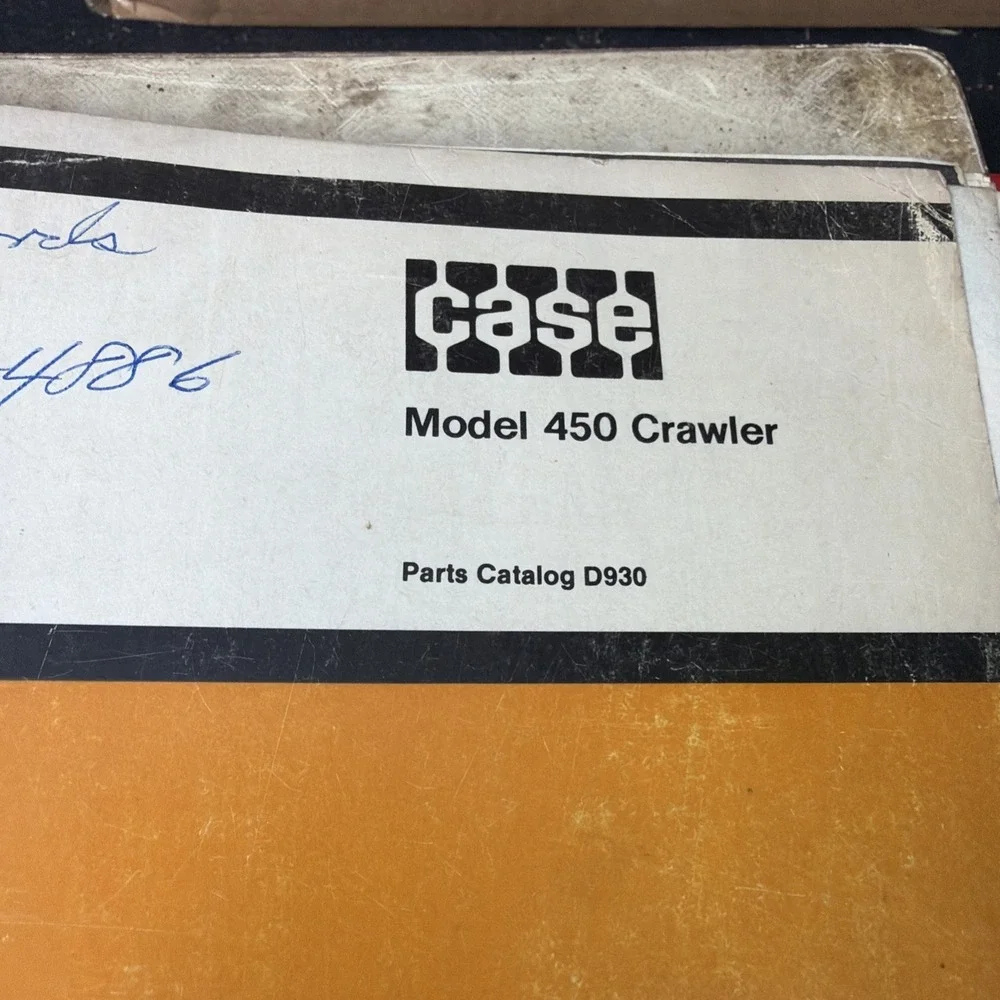 Case 450B 455B Crawler Tractor Dozer Bulldozer Loader Parts Catalog Manual A1372